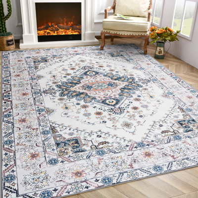 Vintage Look Shag Area Rug