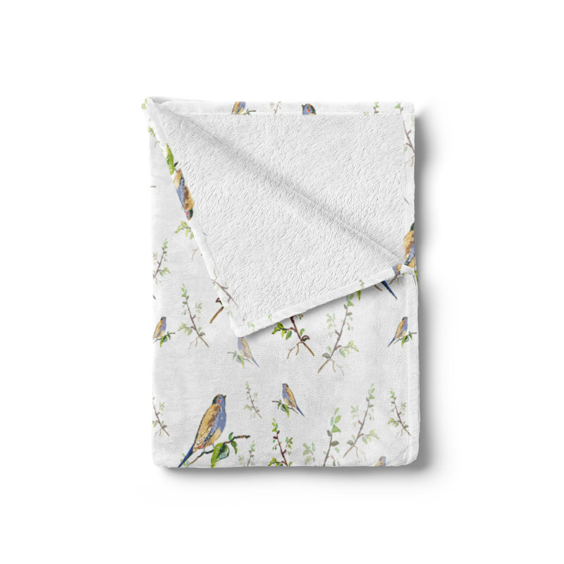 Hand Woven Throw Blanket, 50" W x 60" L