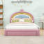 Lit en velours avec tiroir de rangement Moe Rainbow Dreams-1555405182