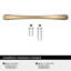 Vaile Centre-to-Centre Cabinet Pull - 10 Pack-111778856-111778863