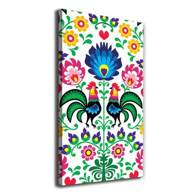 Ethnic Pattern - Wrapped Canvas Print