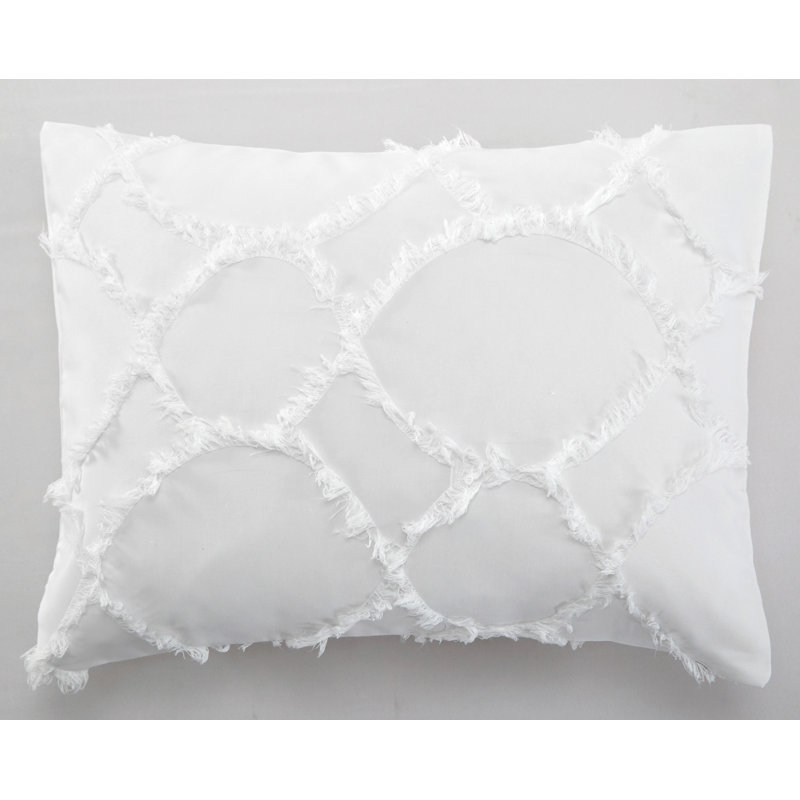 Akili Comforter Set, Queen Comforter + 6 Additional Pieces, White