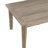Amina Outdoor Solid Wood Acacia Rectangular Coffee Table