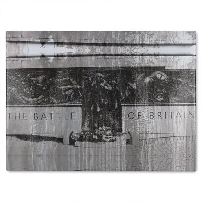 Battle Of Britain London Glass Chopping Board