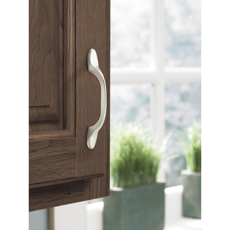 Poignée d'armoire Ravino, 6 5/16", Nickel satiné, 1