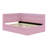 Upholstered Platform Bed With USB Ports And LED Belt, With Trundle-1494396158