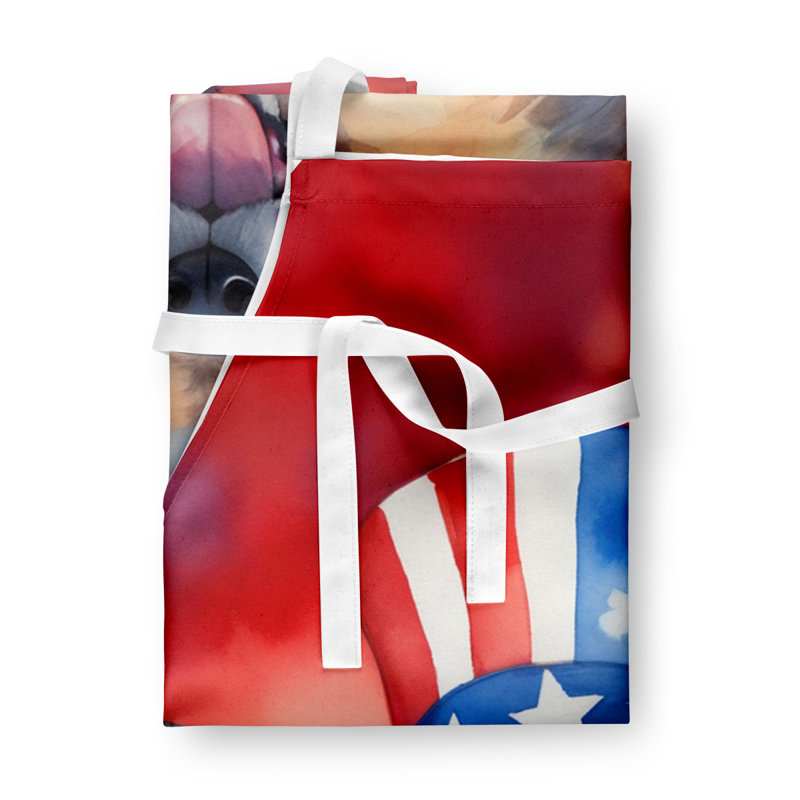 Patriotic American Apron, Belgian Tervuren