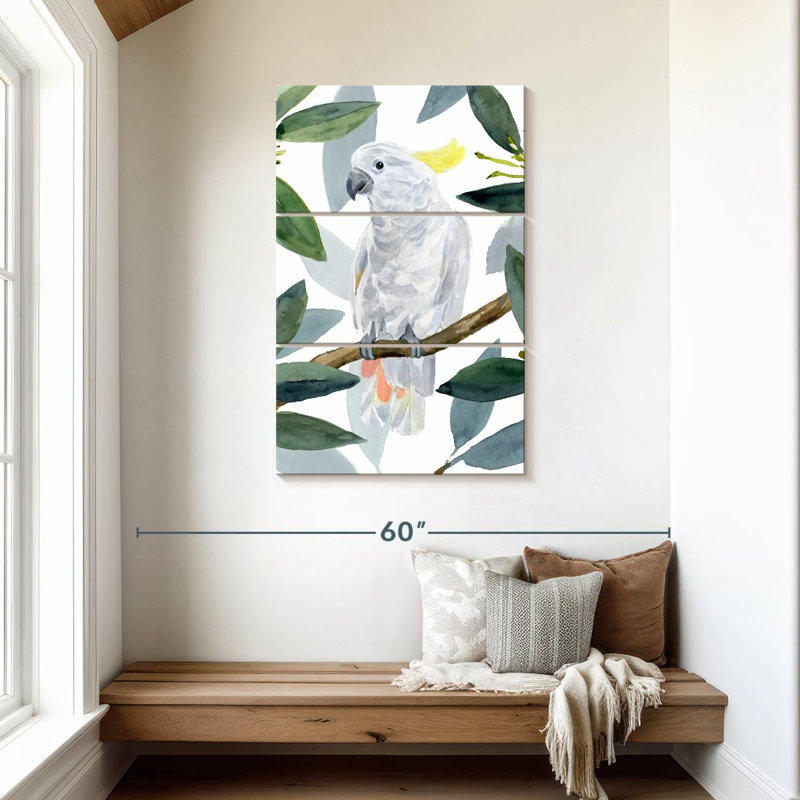 Brampt Cockatoo Perch II, 45" H x 28" W