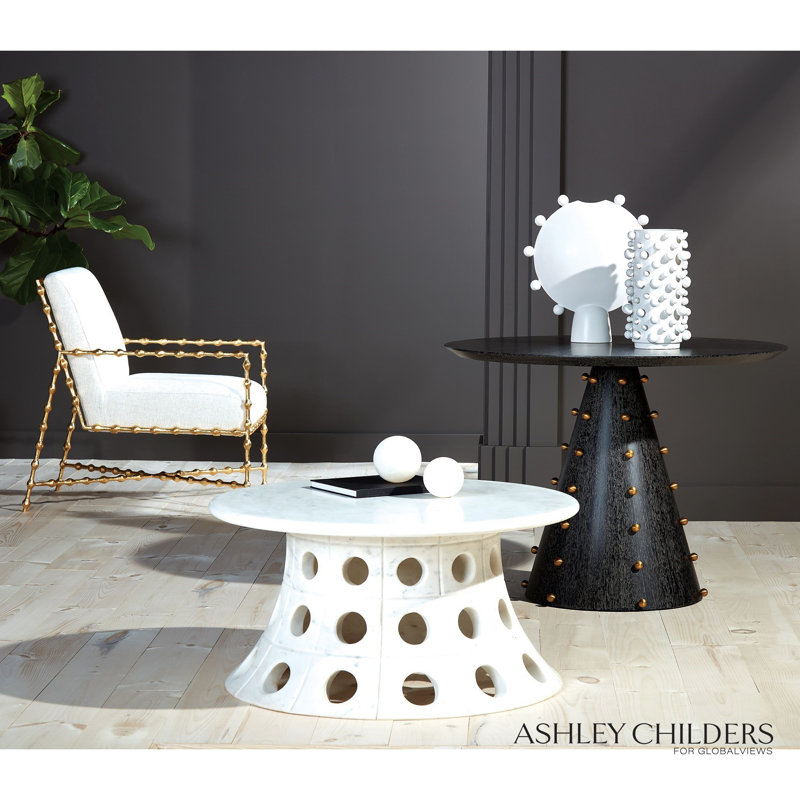 Spheres Collection Vessel, White