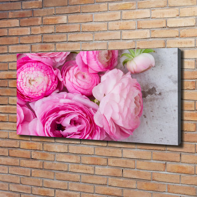 Wild Roses - No Frame Print on Canvas