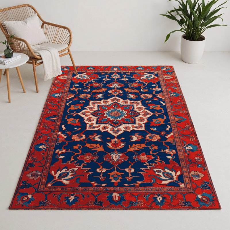 Tapis d'intérieur et d'extérieur Tabriz, Rectangulaire 3 pi x 5 pi
