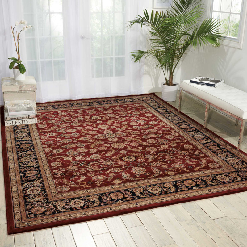 Oakleaf Wool Oriental Indoor Rug, Runner 2'3" x 8'