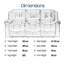 Abdulshakur 3 Seater Electric Reclining Sofa-125917783