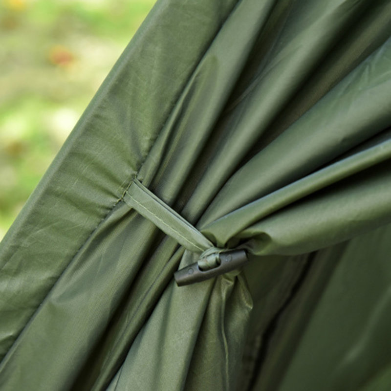 Lit de camp pliable pour 2 personnes avec tente, couvre-lit et matelas gonflable épais Outsunny