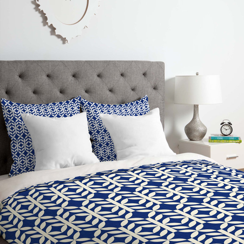 Ensemble de housse de couette Holli Zollinger, Housse de couette pour grand lit et 2 taies décor