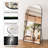 Classic Arched Full-Length Wood Floor Standing Mirror-792013374-792013370