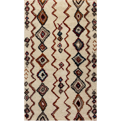 Eawood Ikat Multicolor Area Rug