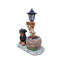 Statue de jardin d'extérieur Puppy Dog