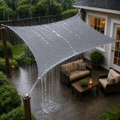 Amgo Triangle Waterproof Sun Shade Sail