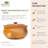 Rainforest Bowls Teak Serving Bowl