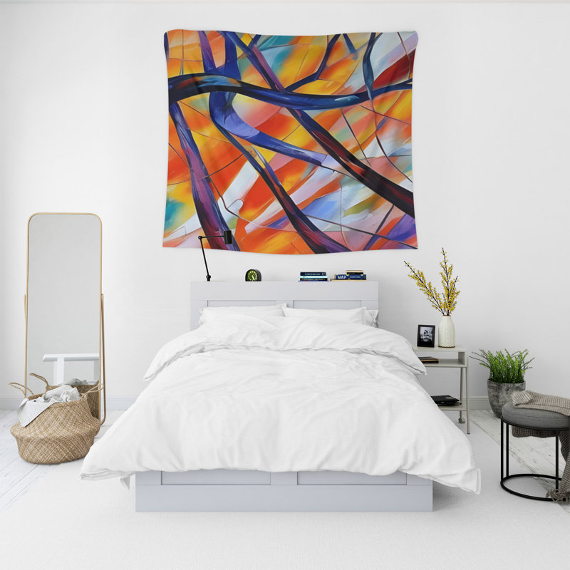 Tapisserie murale, H 88 po x l 104 po