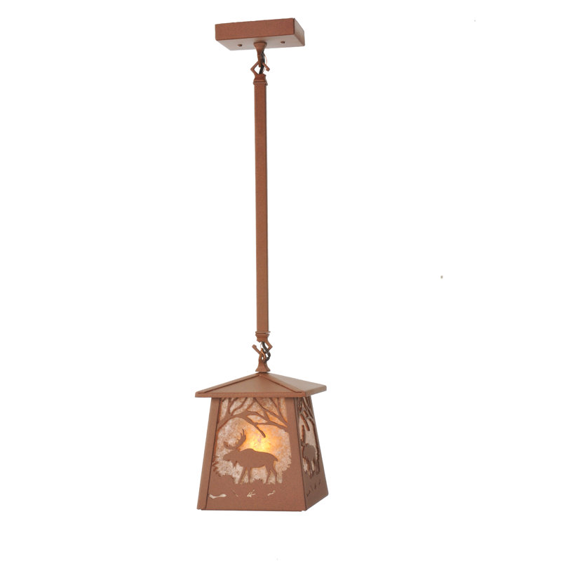 Luminaire suspendu géométrique 1 lumières lanterne