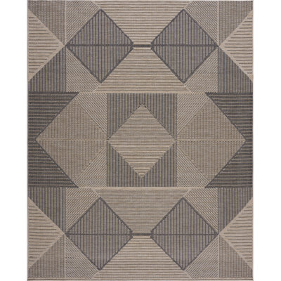 Geometric Indoor/Outdoor Area Rug