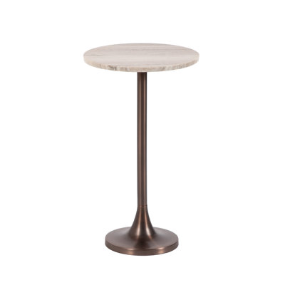 Baronet Round Marble Drink Table