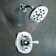 Addison Shower Faucet with Lever Handle and Monitor