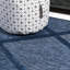 Tapis intérieur / extérieur bleu Briano Diamond Trellis-199102524