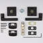 Reserve Contemporary Square Hall/ Closet Lever