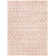 Modern Shaggy Area Pink/Cream