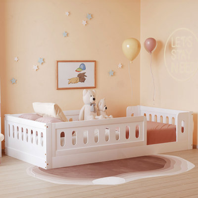 67.5" Tall Headboard Upholstered Bed