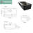 Pro Series 32.5'' L Single Bowl Stainless Steel Kitchen Sink