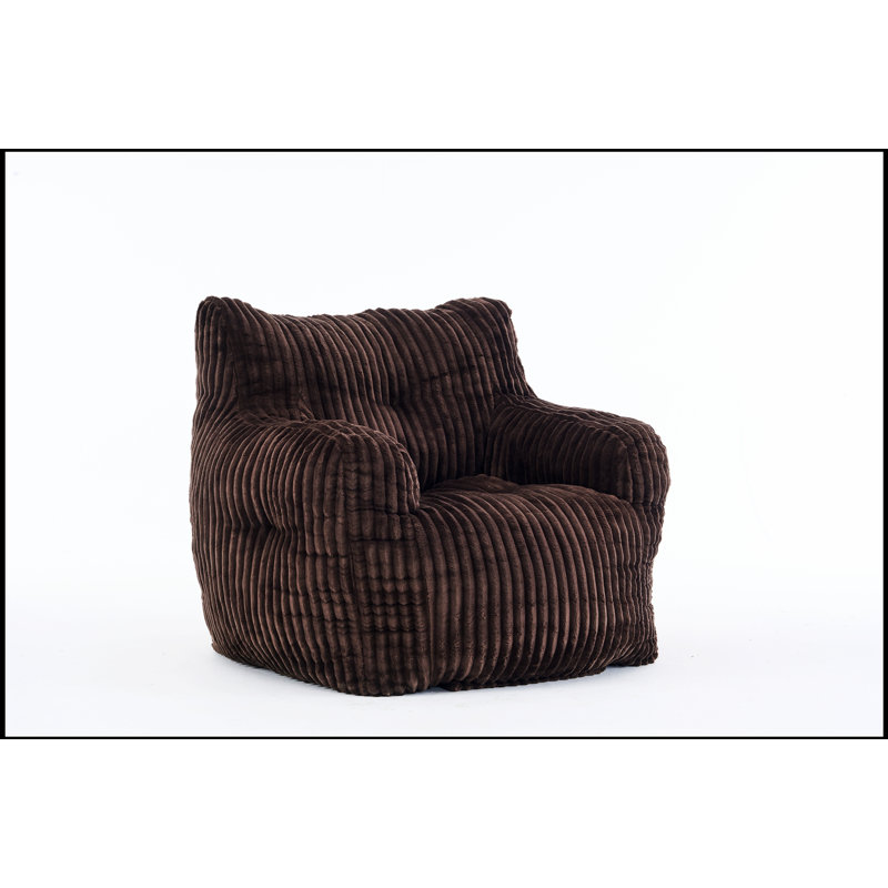 Fauteuil à billes Soft Velvety, Brun