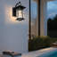 Luminaires de véranda d'extérieur, applique murale d'extérieur, applique murale avec abat-jour en verre