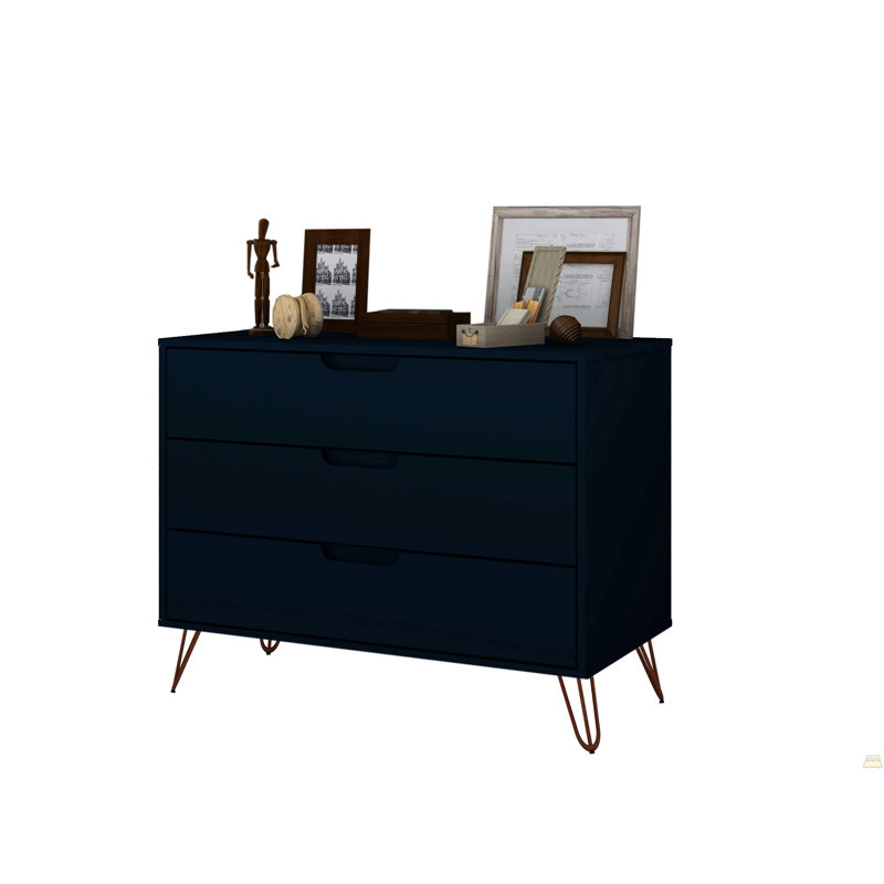 Commode, Bleu très foncé