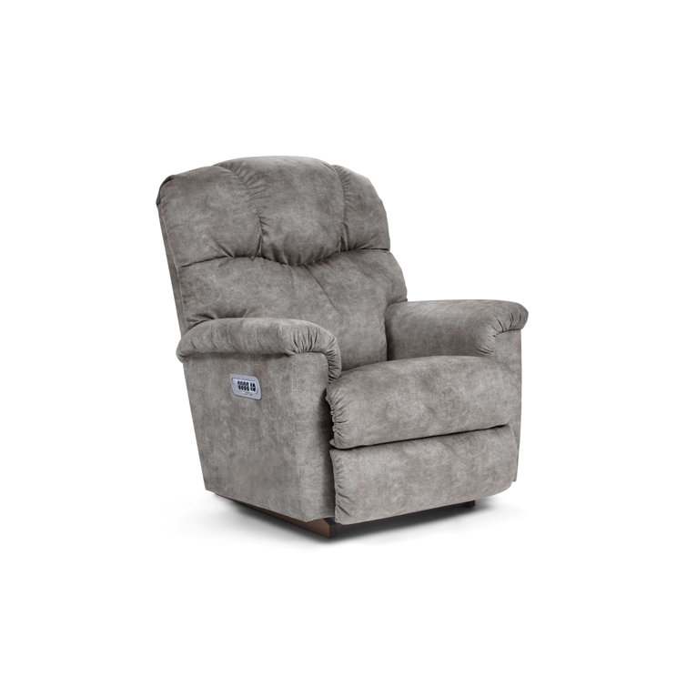 Lancer Power Rocking Recliner w/ Headrest and Lumbar