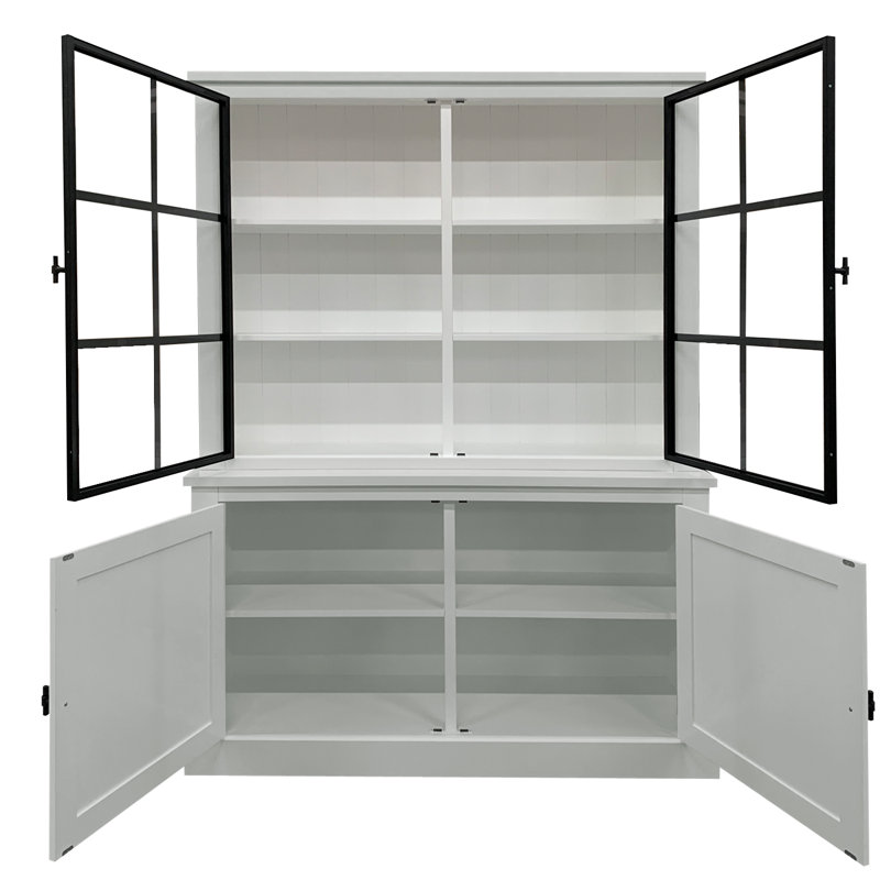 Avangelia Display Cabinet, Light Grey