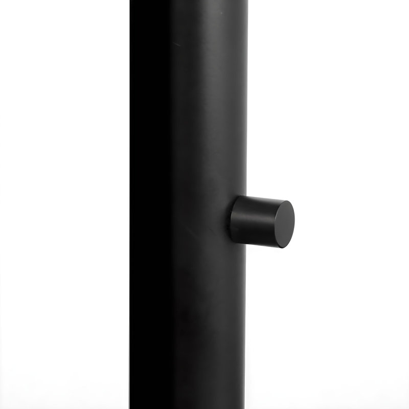 Lampe sur pied arquée 80 po Makilah, à intensité variable, à 3 bras, à niveaux ajustables, base lestée