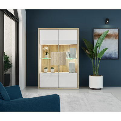 Baelie 2 GLASS DOORS DISPLAY UNIT N°20 With Led