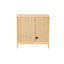 Ensemble de 2 meubles d'appoint ou meuble télé en bois massif Coggins-653516270