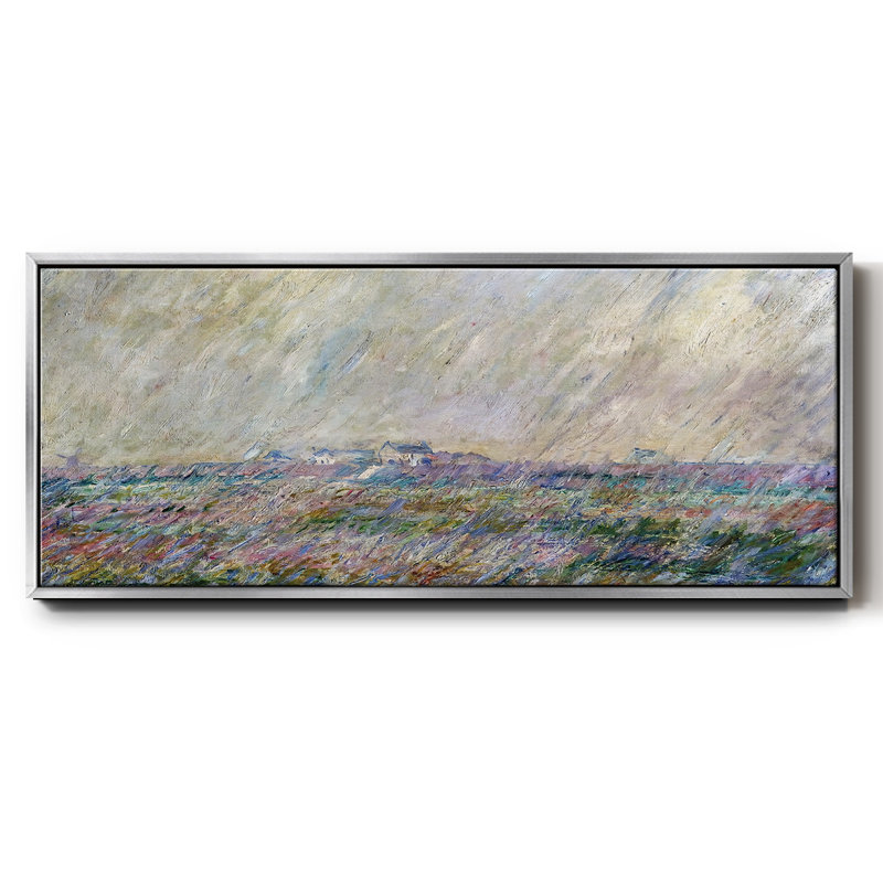 The Rain, 1886- Framed Canvas
