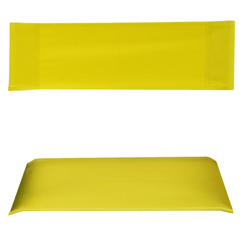 Toile de remplacement pour chaise de réalisateur pliante Somer, Jaune