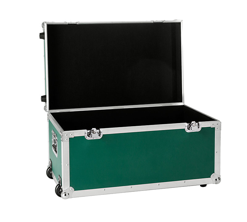 Manufactured Wood Camp Trunk / Footlocker, Kelly Green