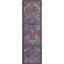 Hand Knotted Wool Area Rug in Violet