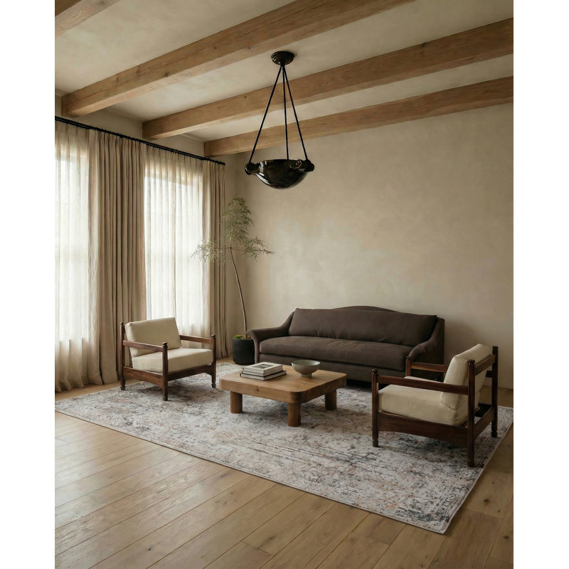 Deanrd Abstract Indoor Rug, Rectangle 5'11" x 8'11"