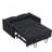 Wooden Board Bracket Cushioned Frame for Double Bed