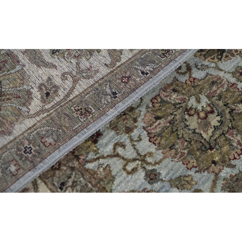 Wool Oriental Area Rug, Rectangle 7'11" x 8'11"