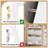 Shoe Cabinet with 2 Flip Drawers-326106244